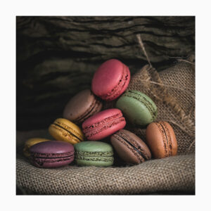 Macarons box of 6