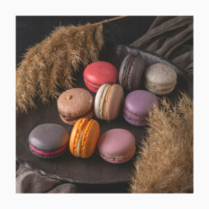 Macarons box of 12